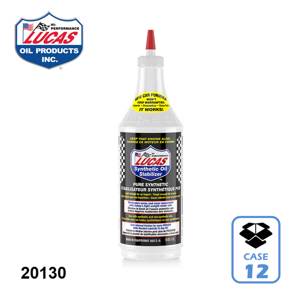 LUCAS - Pure Synthetic Oil Stabilizer 946mL