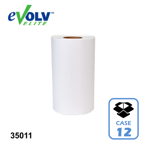 EVOLV Elite White Roll Towel 350' (12/CS)