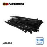 OE Cable Ties Black 4in - 18lb