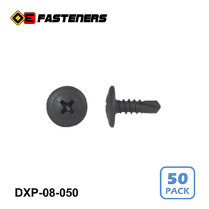 Drill X - Philips Washer Head Tapping Screw (#8 x 1/2")