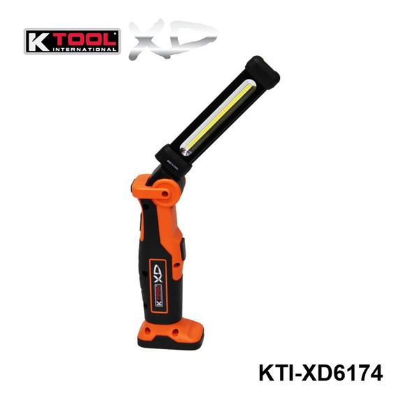 K-TOOL XD Worklight, Rechargeable Cob Foldable & Swivel