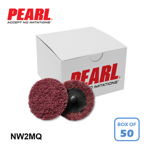 PEARL SURFACE PREP DISC MED - 2" QUICKMOUNT™ (50 Box)