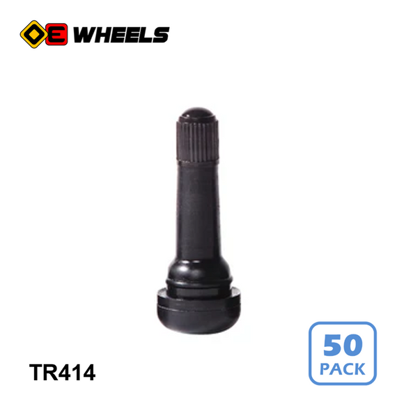 TR414 Rubber Snap-In Valve