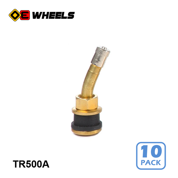 TR500A - Brass Truck Valve With 23° Bend 2.00